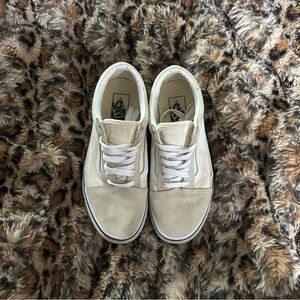 Butter Yellow Vans Canvas Sneakers